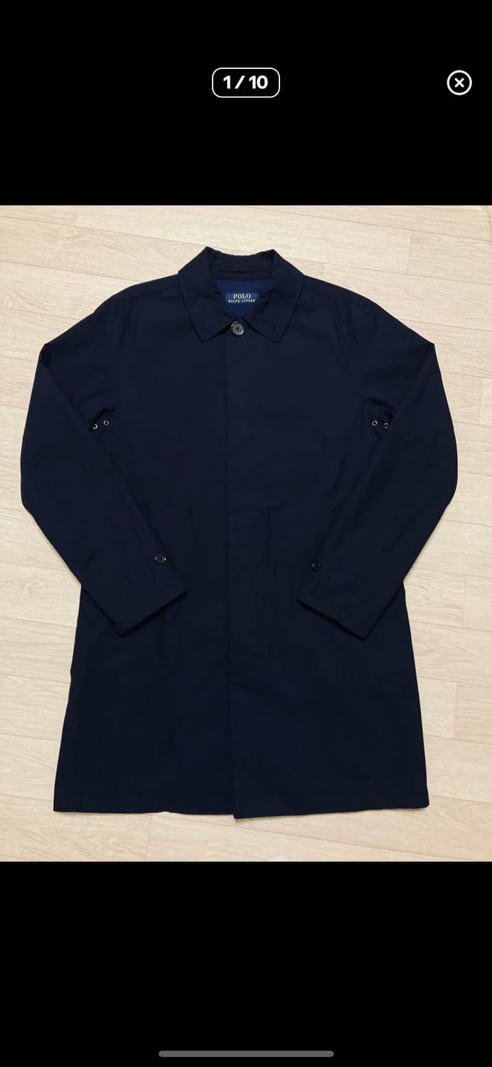 폴로 네이비 코트 95(S) 판매 모델 유고님 착용(사진o) 상품이미지1