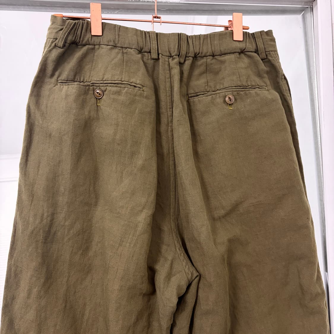 요코 사카모토 실크 와이드 팬츠 상품이미지7