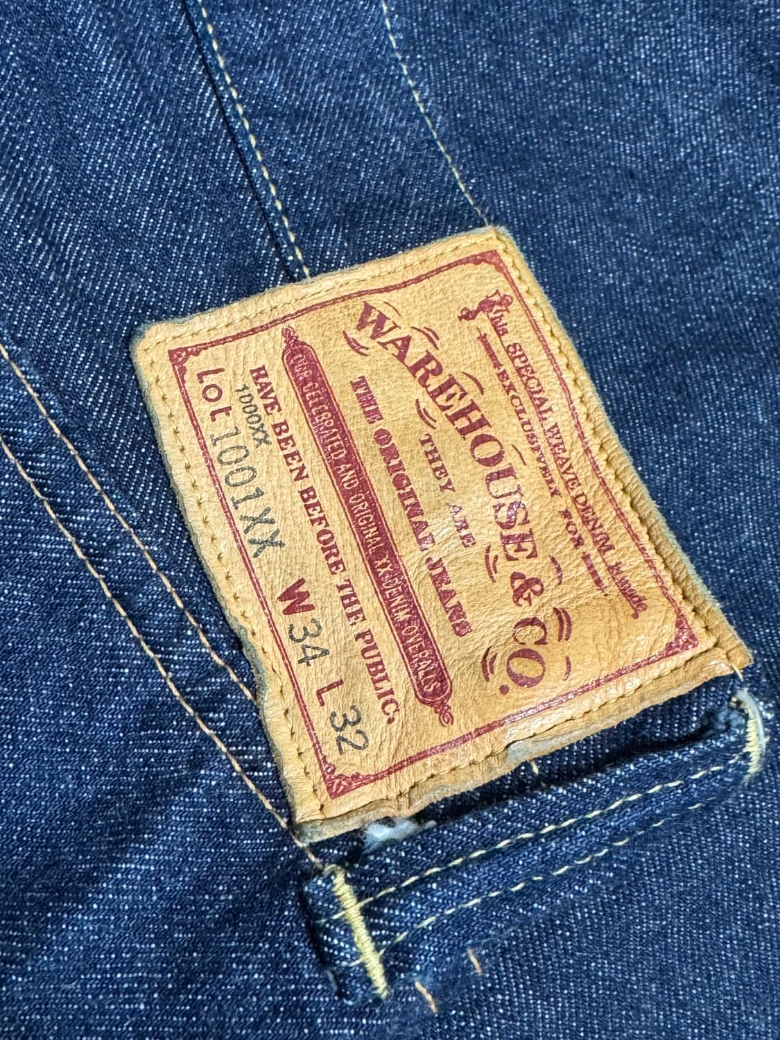 웨어하우스 DSB 1001xx 1947 34사이즈 상품이미지3