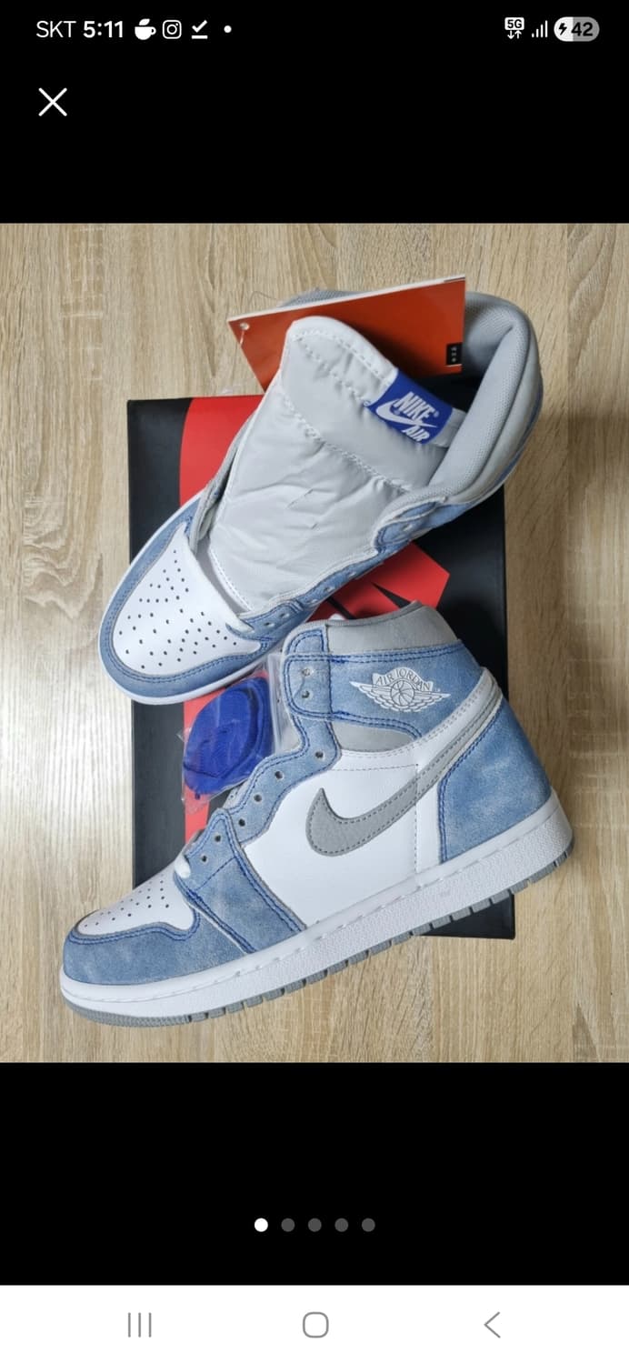 [255]조던1 하이 OG 하이퍼로얄 상품이미지1