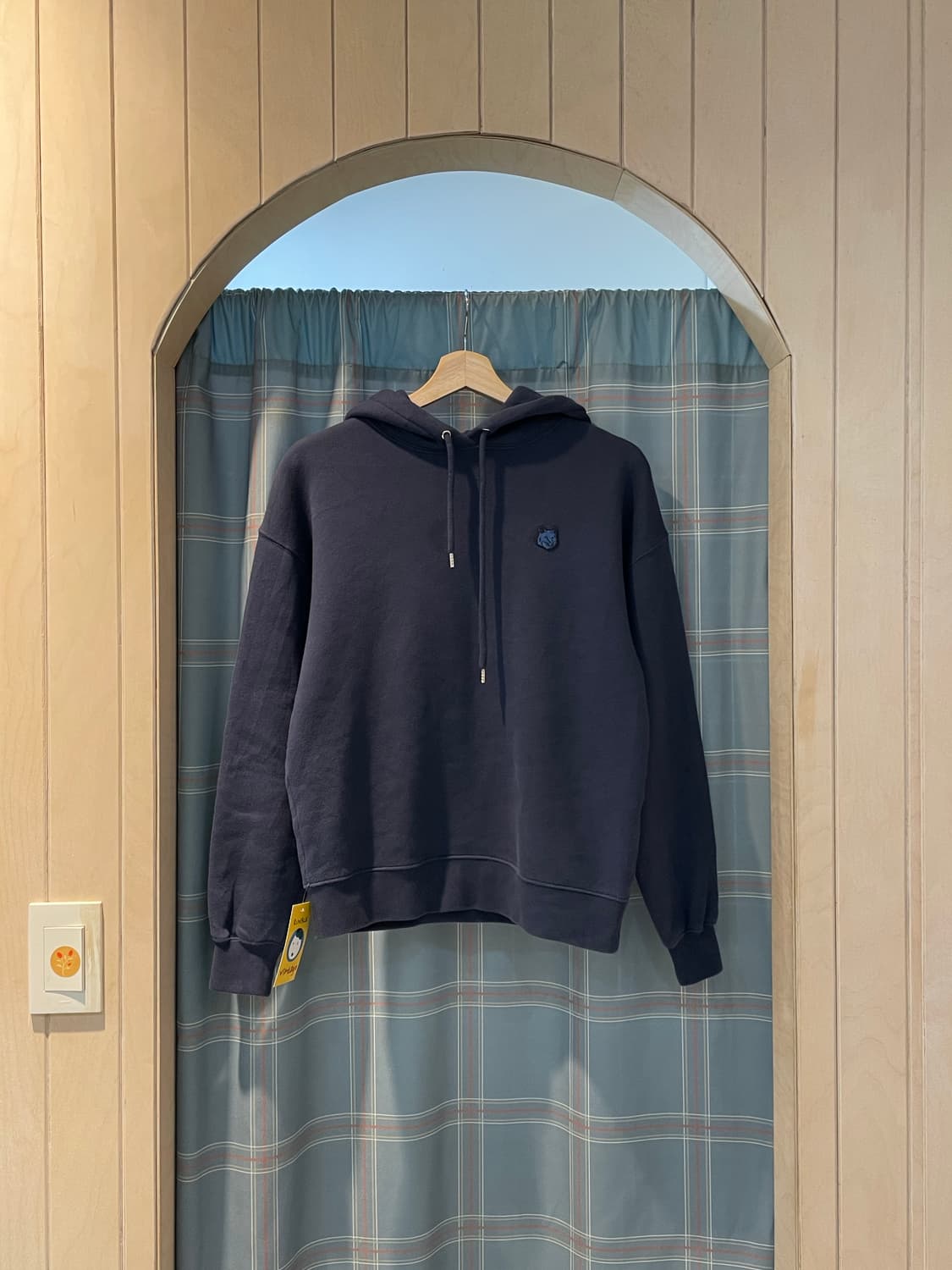 메종키츠네 폭스 후드 네이비 상품이미지3