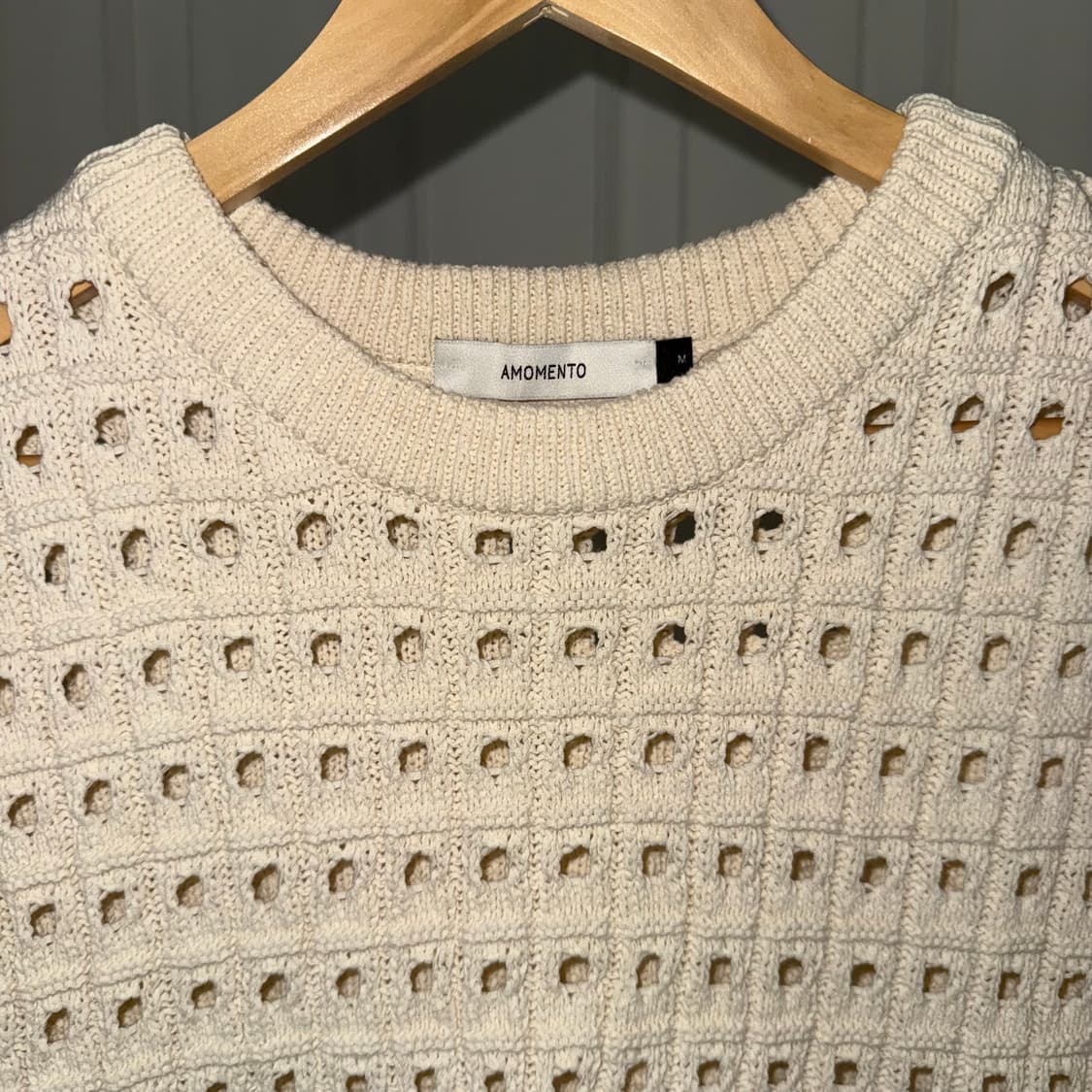 아모멘토 니트 베스트  상품이미지4