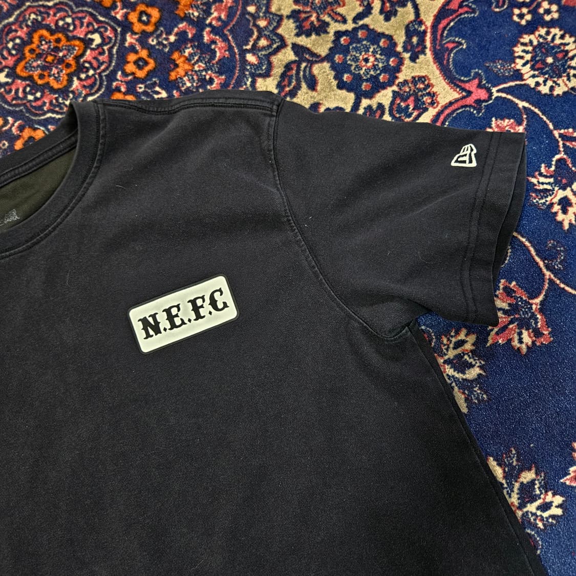 뉴에라(Newera) 네추럴 본 스컬 빅 프린팅 반팔티셔츠 상품이미지4