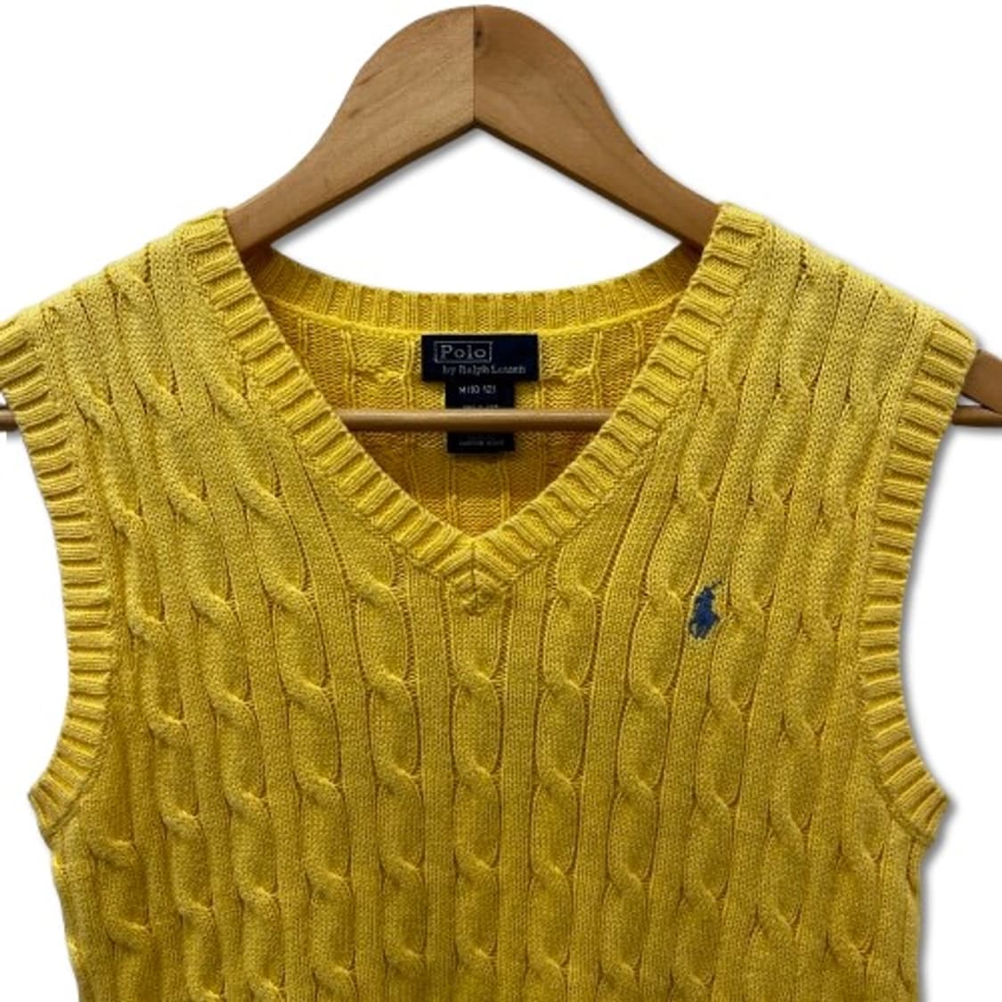 폴로 랄프로렌 케이블 니트 베스트 상품이미지3