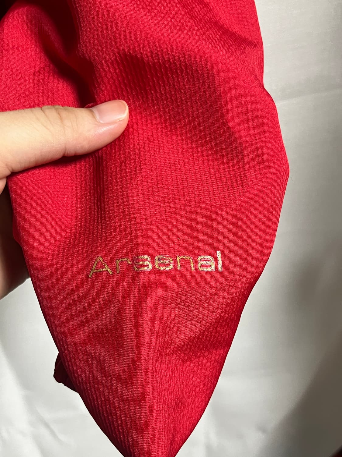 나이키 아스날 FC 레드 바람막이 M 상품이미지3