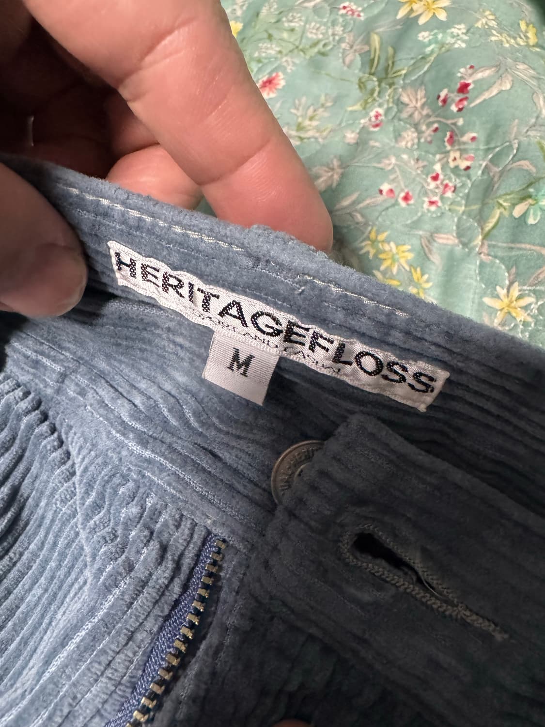 헤리티지플로스 코듀로이 팬츠 M 상품이미지3