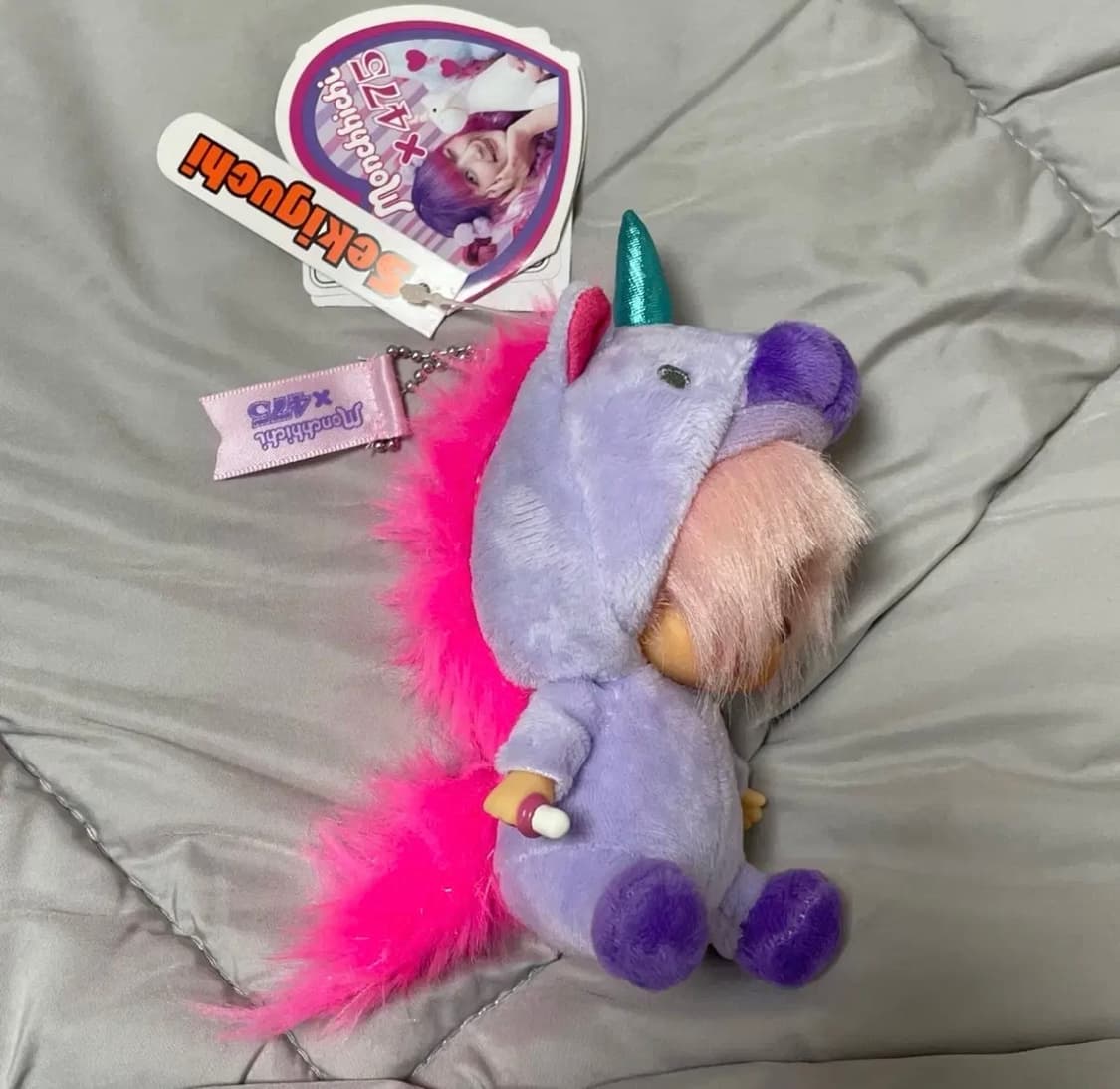 몬치치 시나코 베비치치 키링 인형 유니콘 475 상품이미지3