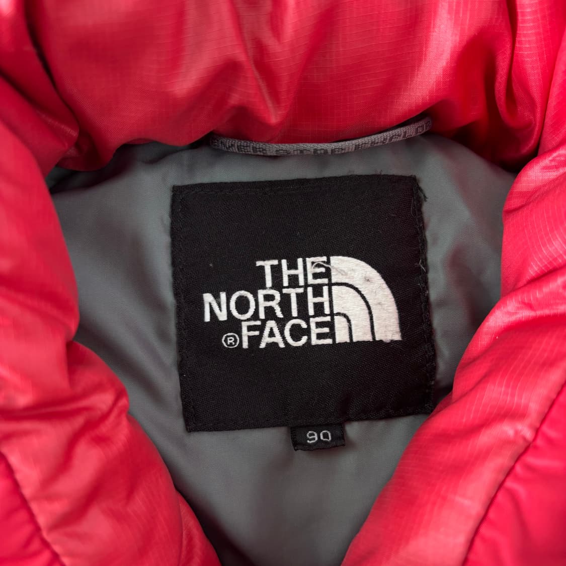 W 100 노스페이스 핑크 눕시700 패딩 상품이미지2