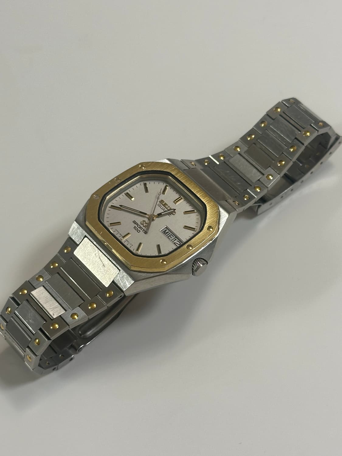 빈티지 세이코 콤비 산토스 로얄오크 상품이미지4