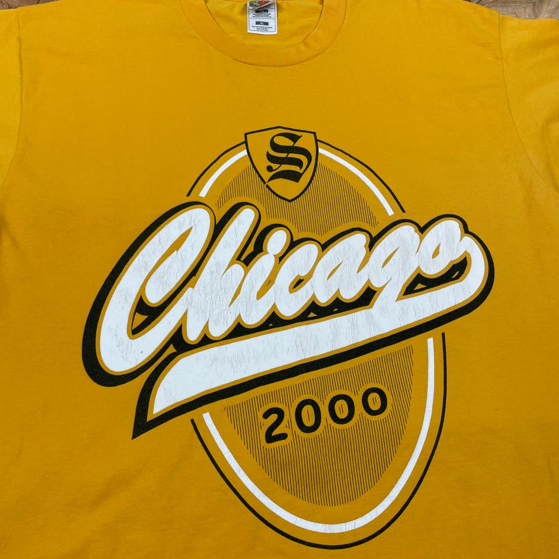 90s 프룻오브더룸 써머필드 프린팅 반팔 티셔츠 상품이미지3