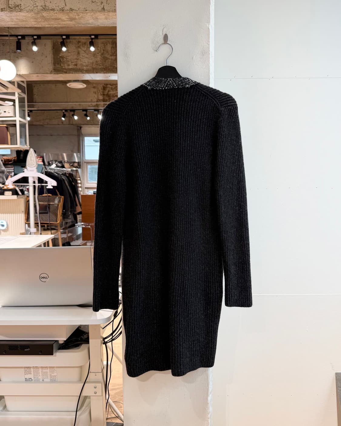 샤넬 그레이 포켓 캐시미어 가디건  상품이미지7