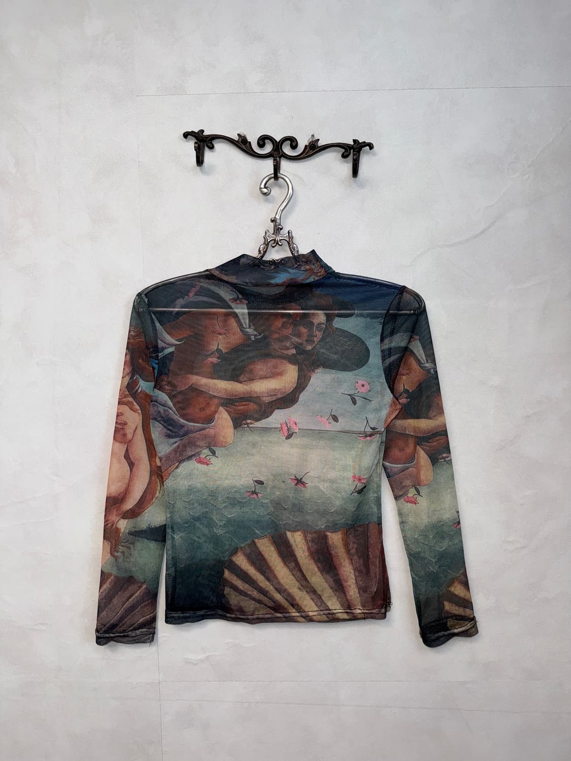 Mystic graphic see through mesh top 상품이미지3