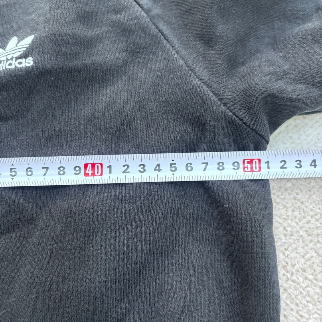 XS 아디다스 스몰로고 맨투맨 티셔츠 0403E 상품이미지7