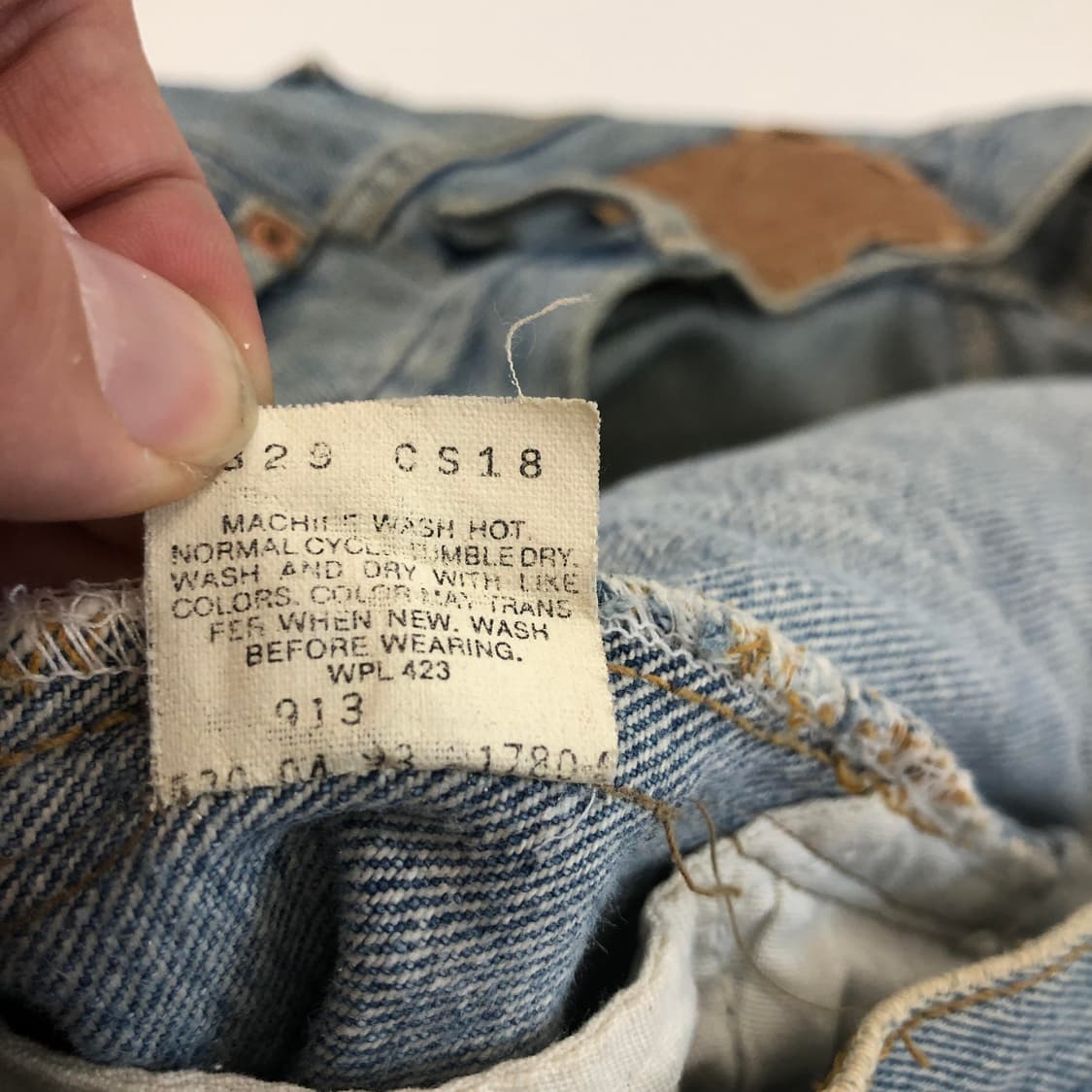 90s USA 리바이스 501 청바지 29 인치 상품이미지6