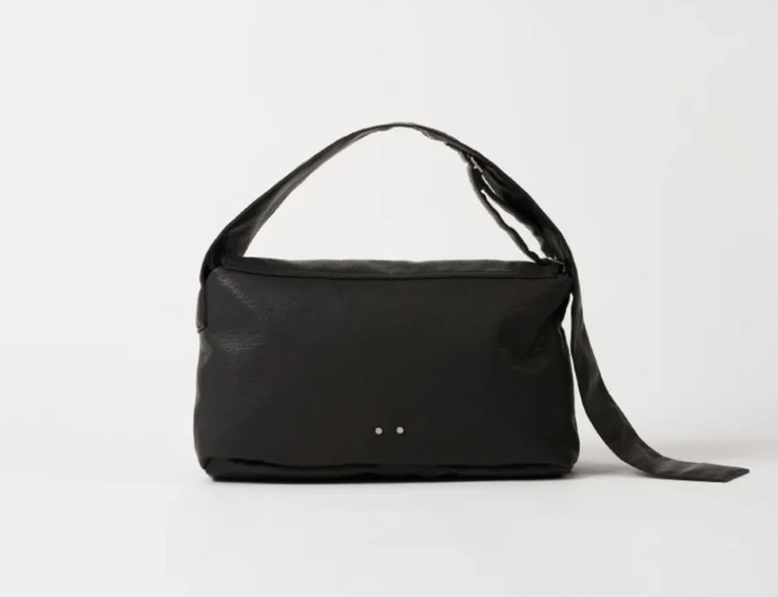 플리즈프로젝트 레더 매신저백 다크브라운 상품이미지3