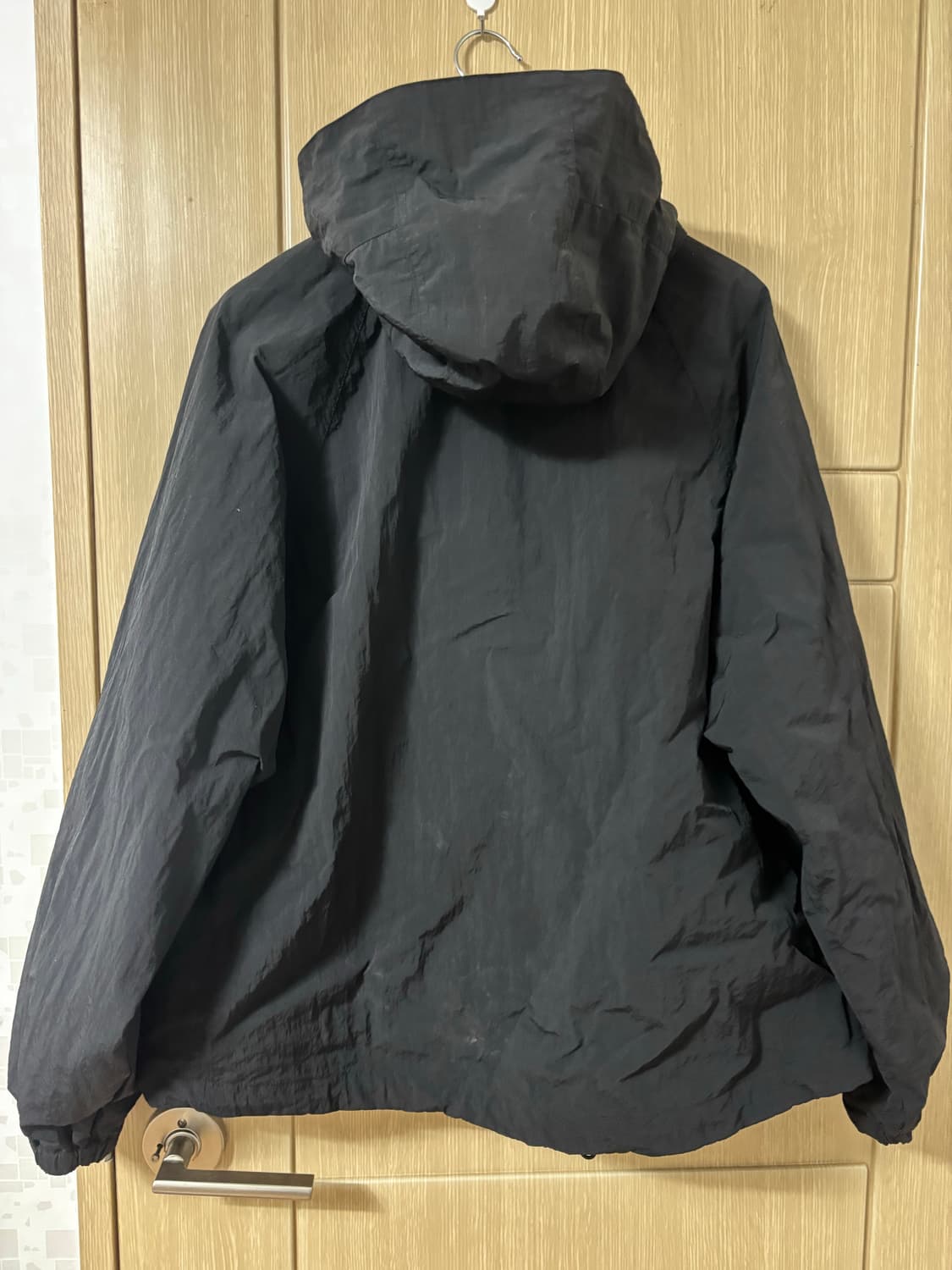 유니폼브릿지 블랙 포켓 바람막이 상품이미지4