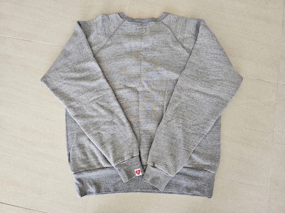 휴먼메이드 래글런 크루넥 스웨트 셔츠 상품이미지5