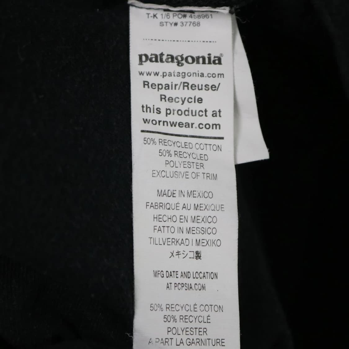 파타고니아 로고 반팔티셔츠 66422 상품이미지9