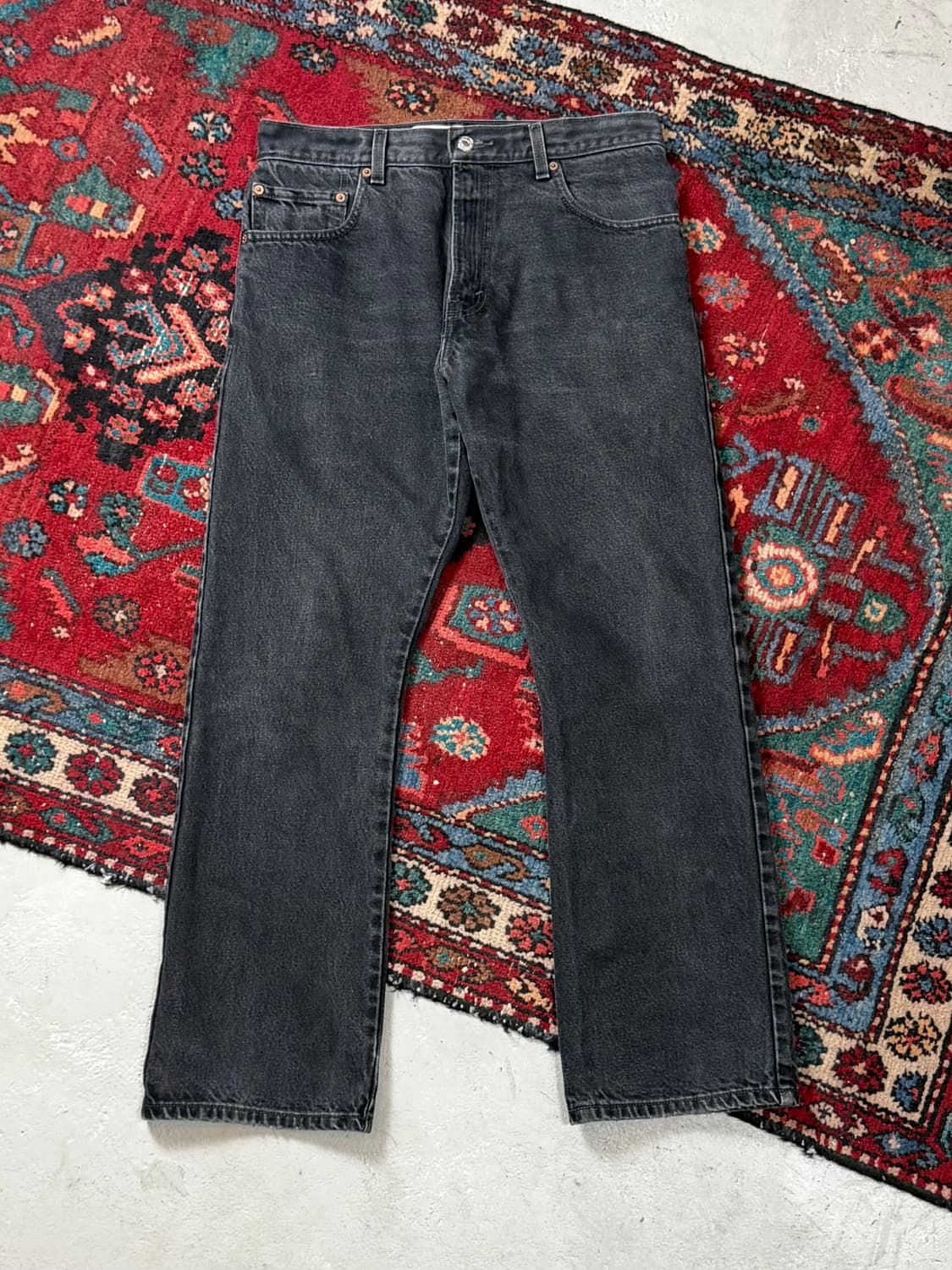 00's 리바이스 517 블랙 부츠컷 플레어진 상품이미지1