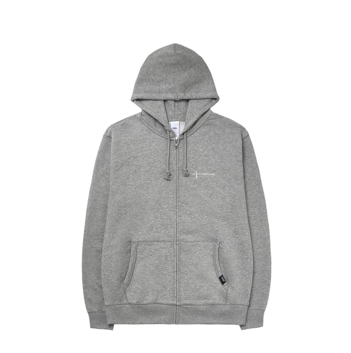 피스마이너스원 x 2025 마마 어워즈 피스마마원 집업 후드 그레이 M 상품이미지2