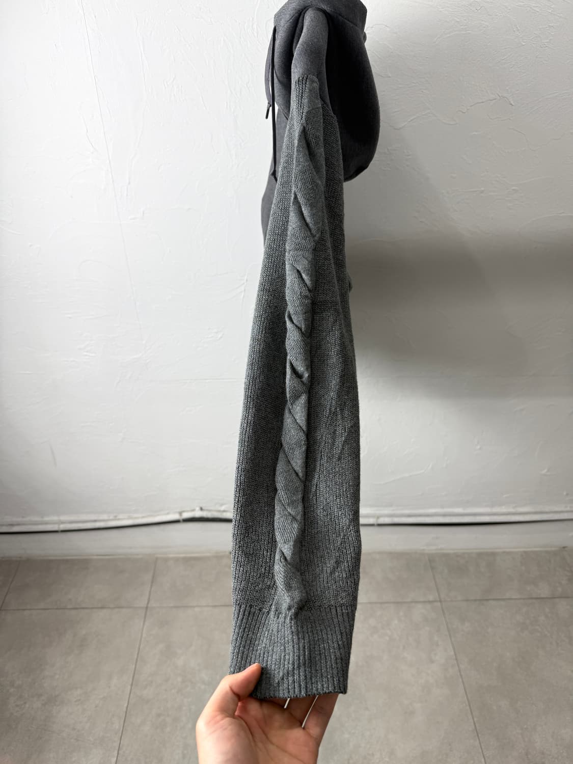 타케오 키쿠치 투웨이 믹스 후드 집업 상품이미지3