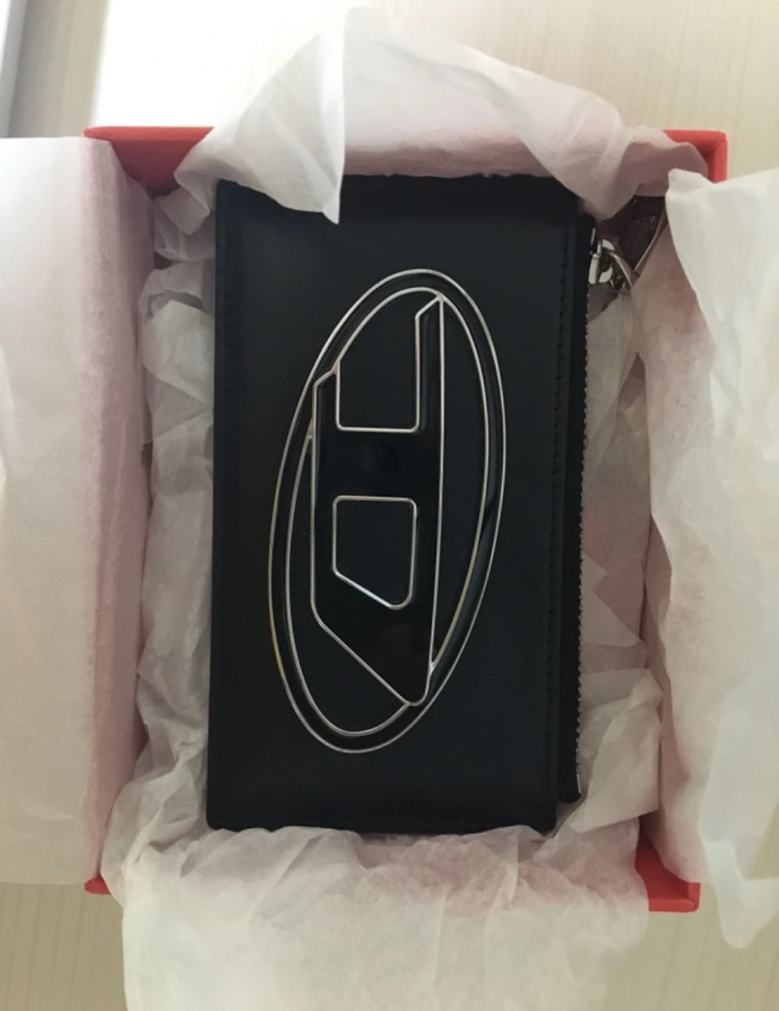 디젤 1DR 로고 카드 케이스 카드지갑 상품이미지1