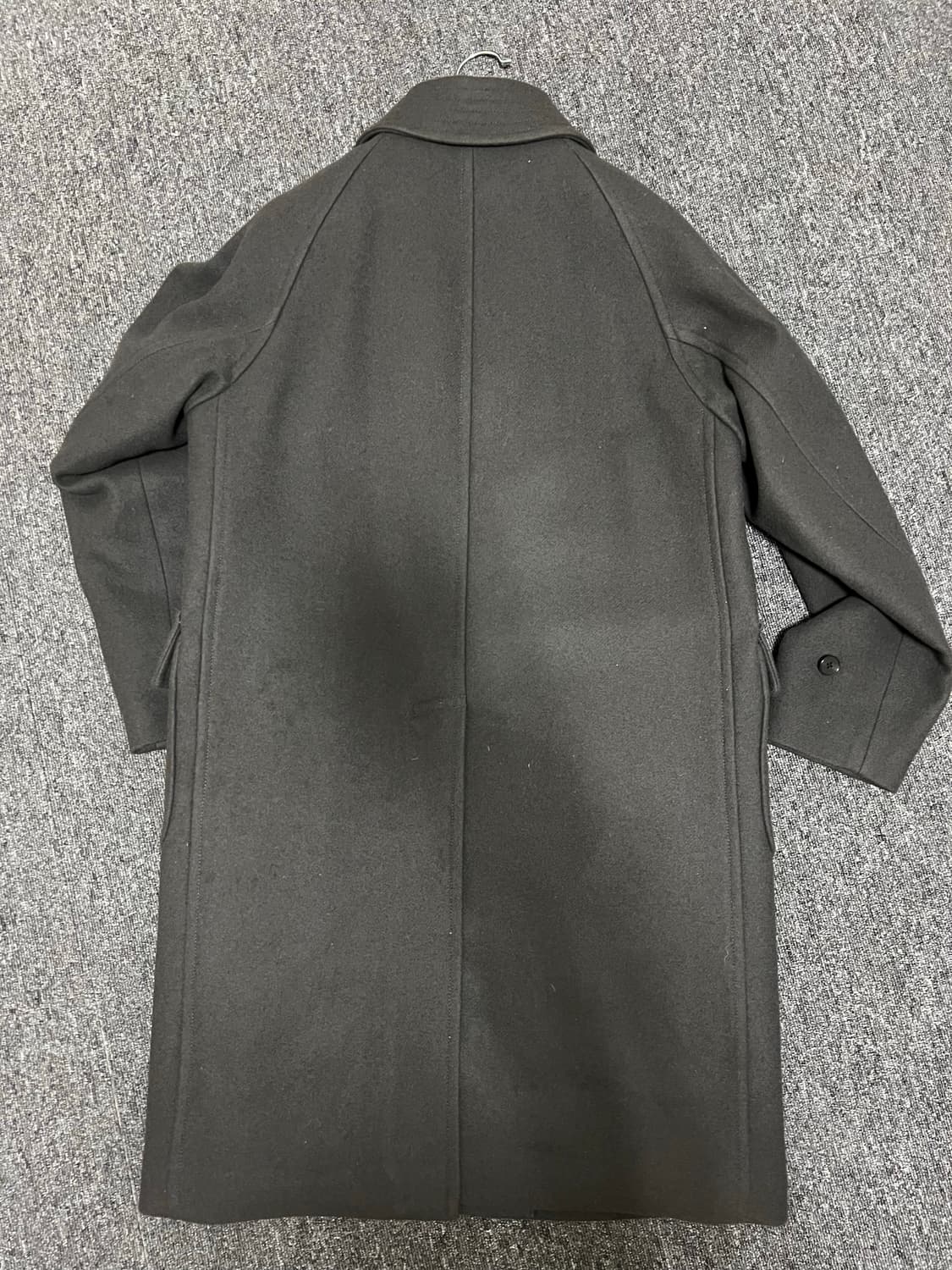 어나더오피스 voyager balmacaan coat graphite 상품이미지5