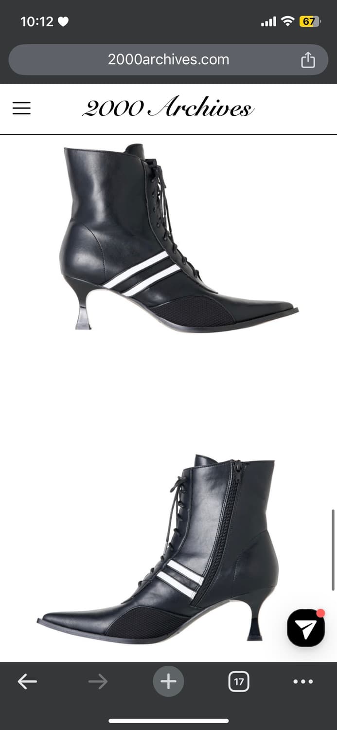 2000archives SPORTY CORP BOOTS (BLACK) 상품이미지4