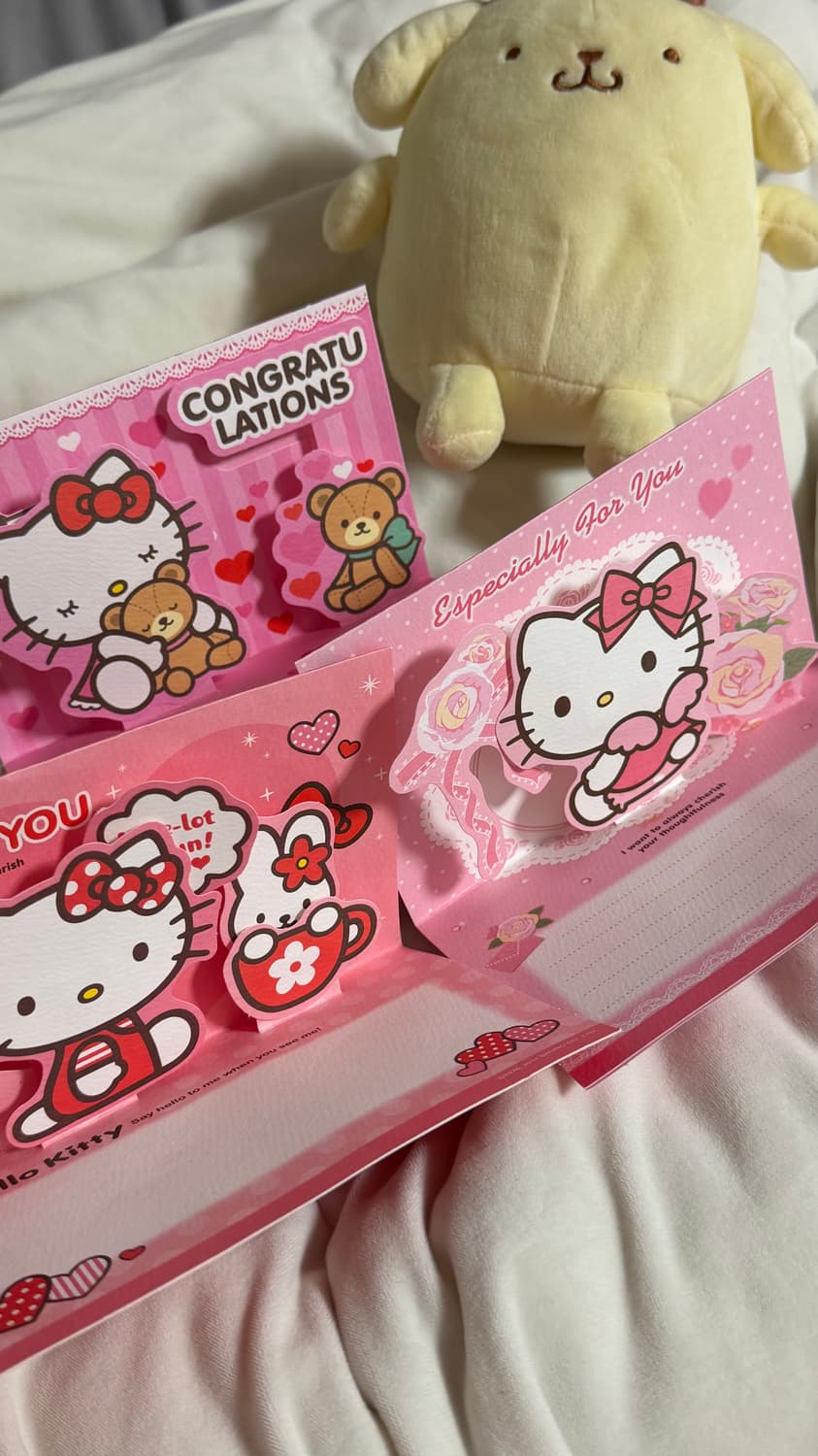 고전 헬로키티 지류 입체카드 (2014) 상품이미지2