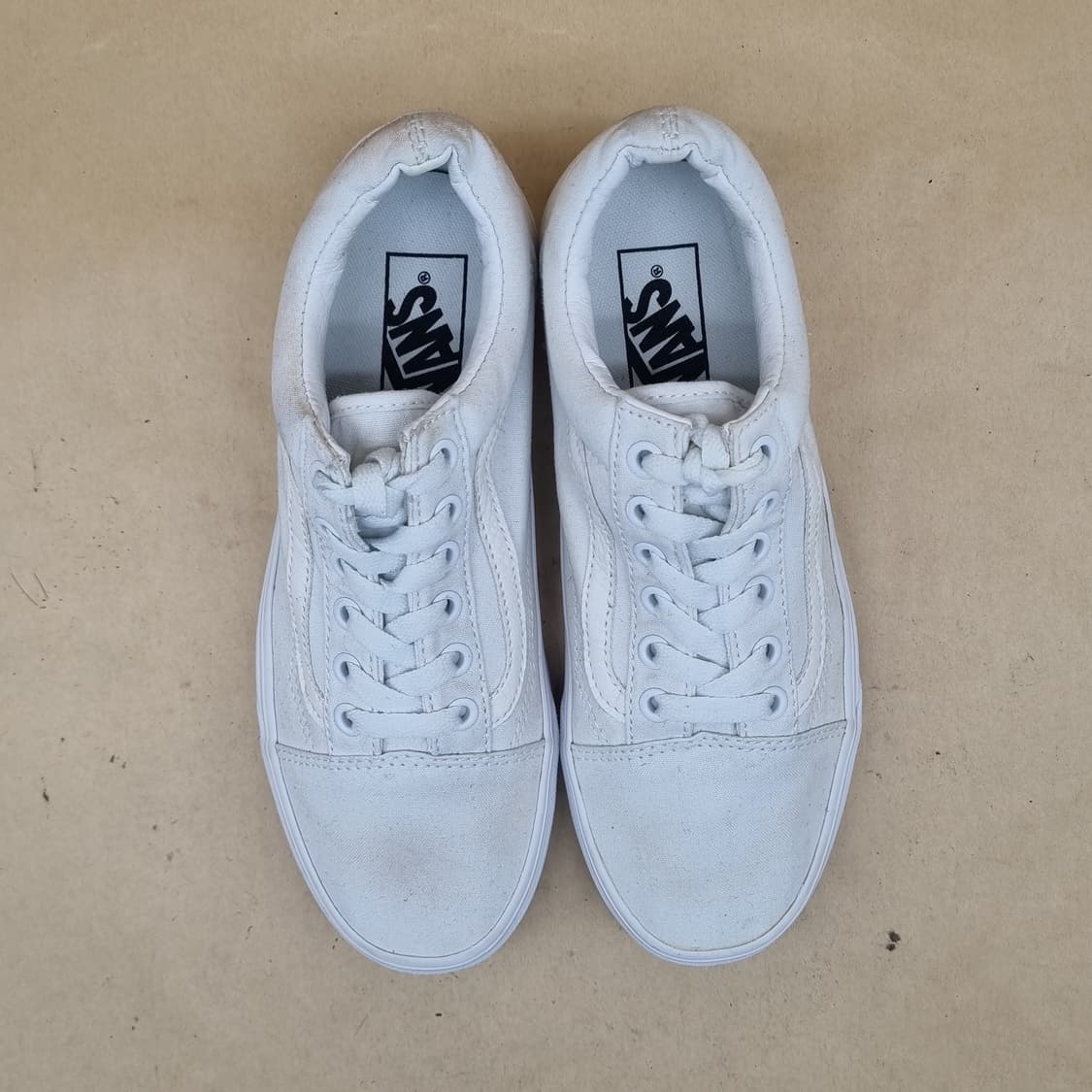 반스 올드스쿨 화이트 여성스니커즈240 상품이미지2