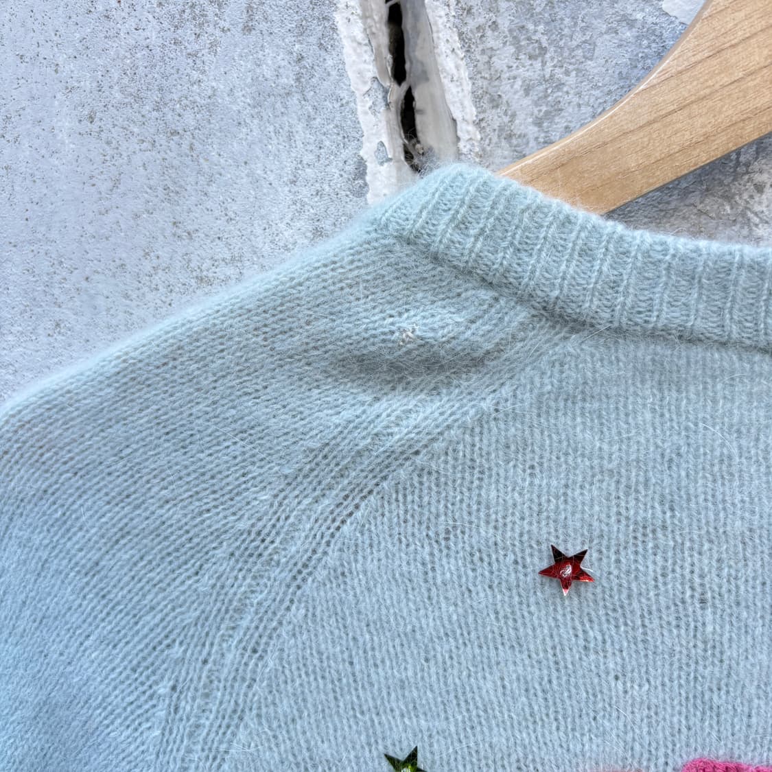 Hysteric Glamour 히스테릭글래머 앙고라 니트 집업 상품이미지8