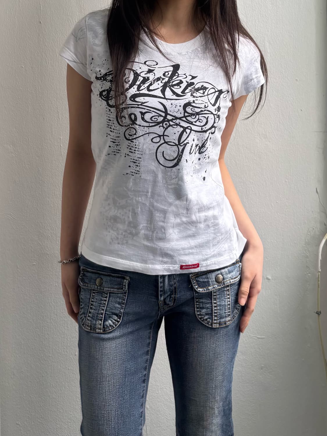 Dickies White Graphic T-Shirt 상품이미지3