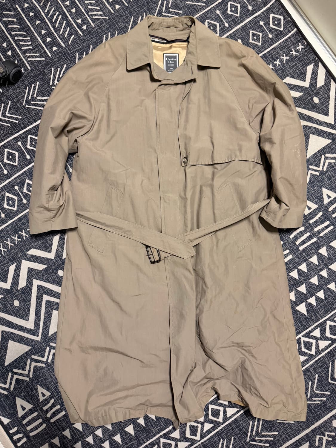 크리스찬 디올 무슈 빈티지 트렌치코트 상품이미지1