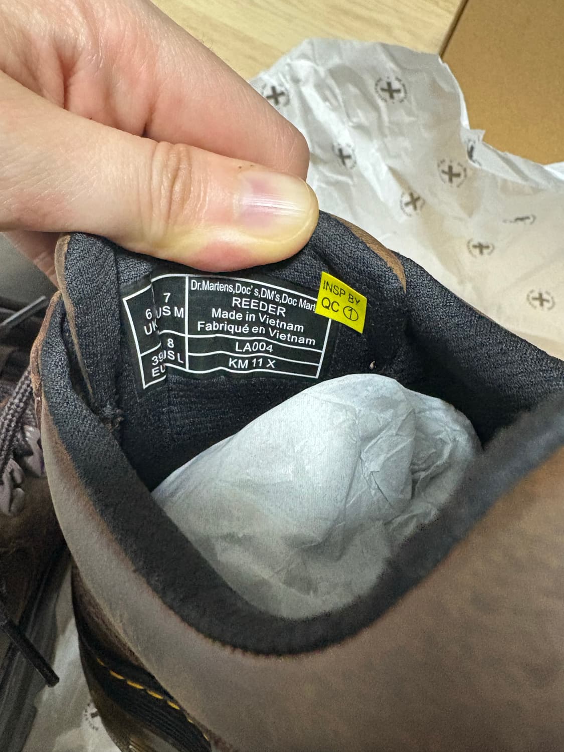 닥터마틴 리더 크레이지호스 브라운 250 상품이미지9