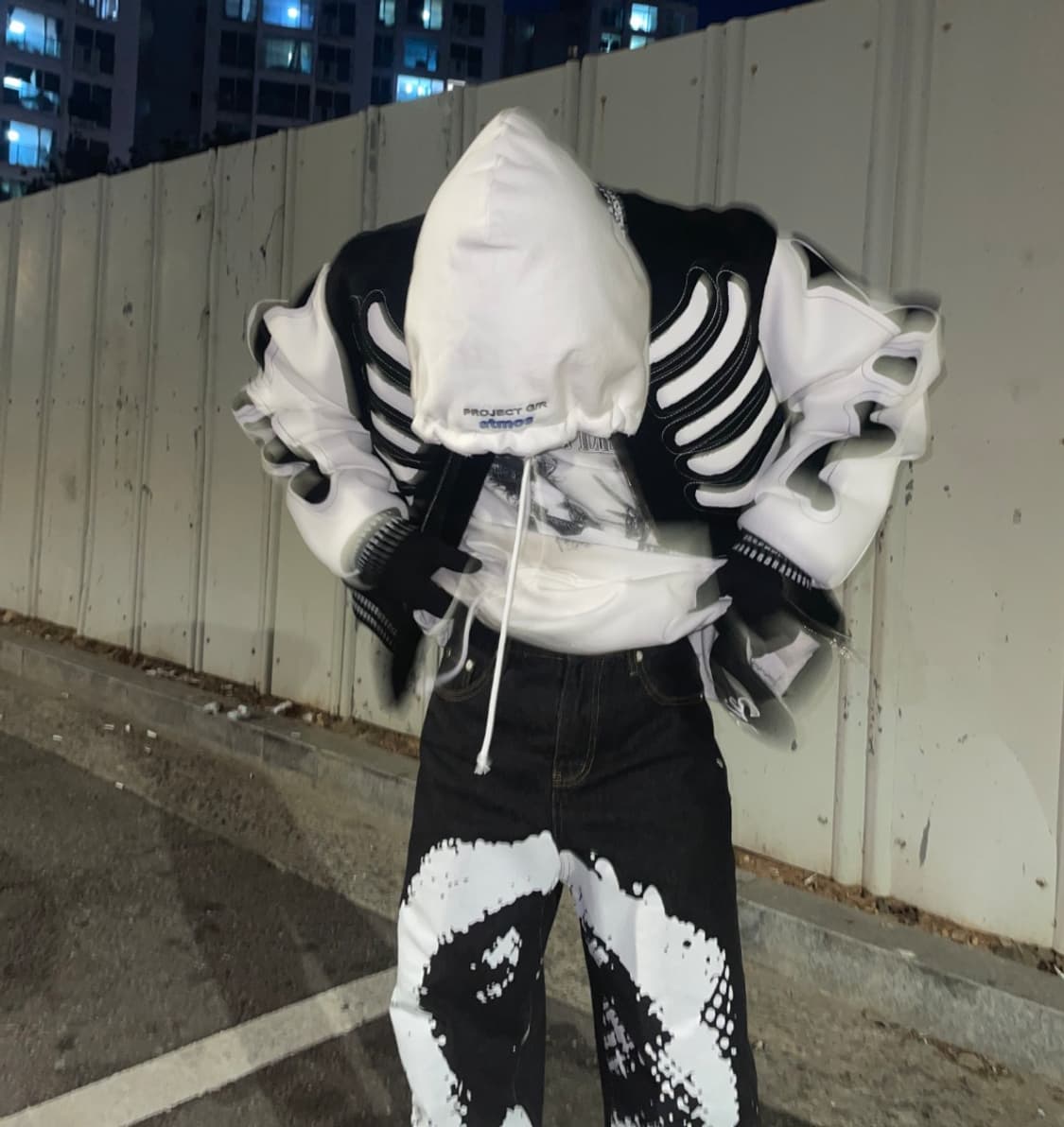 [L] 써저리 본 바시티 자켓 상품이미지1