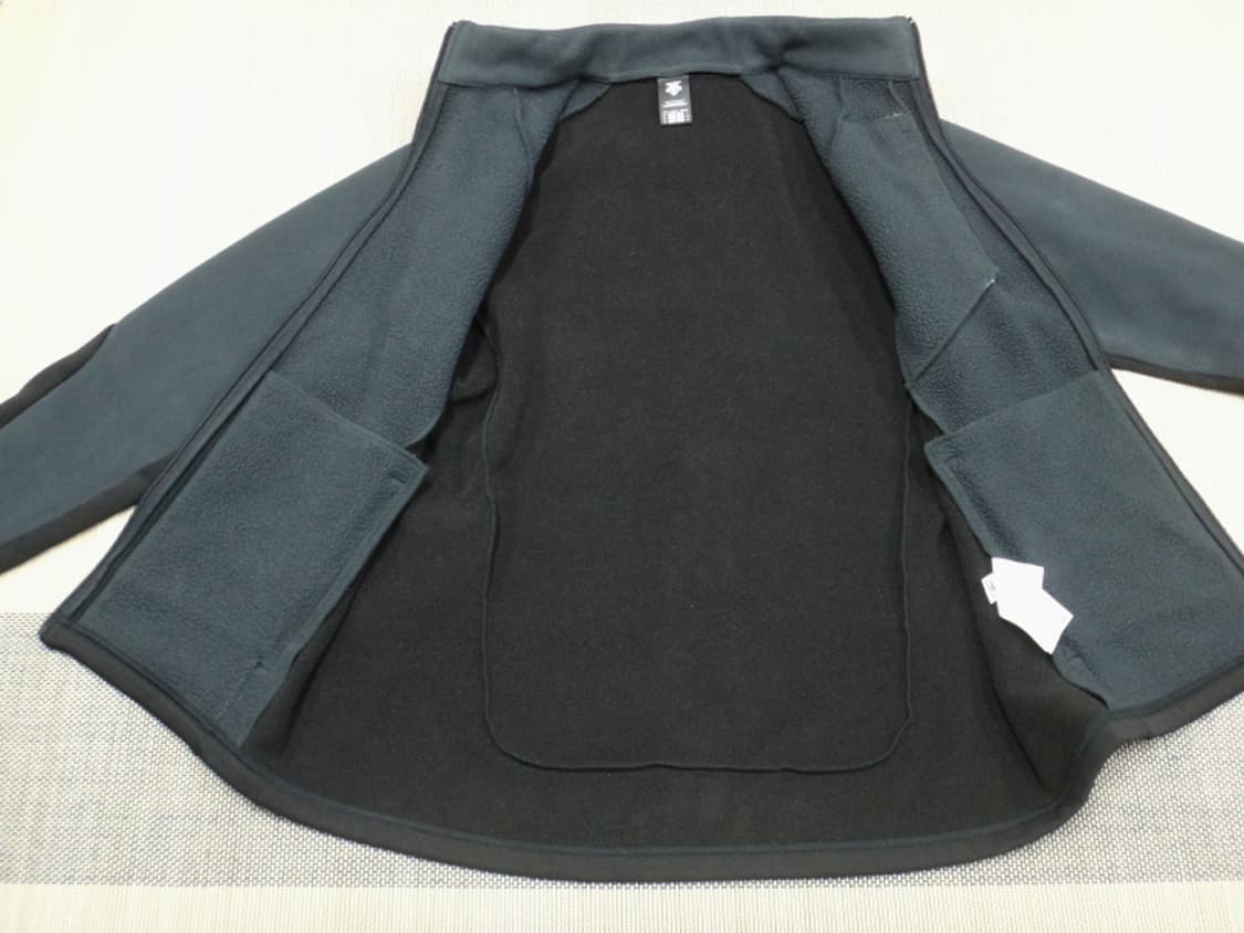 (2XL) 데상트 남성 트레이닝 폴라플리스 집업 상품이미지7