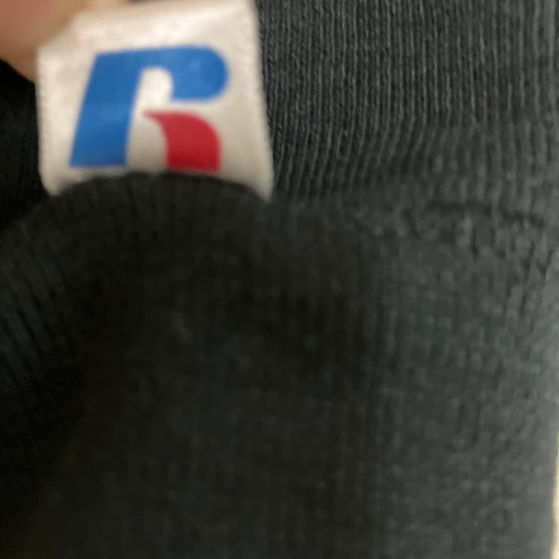 00's Russell Athletic 후드집업 블랙 M 상품이미지5