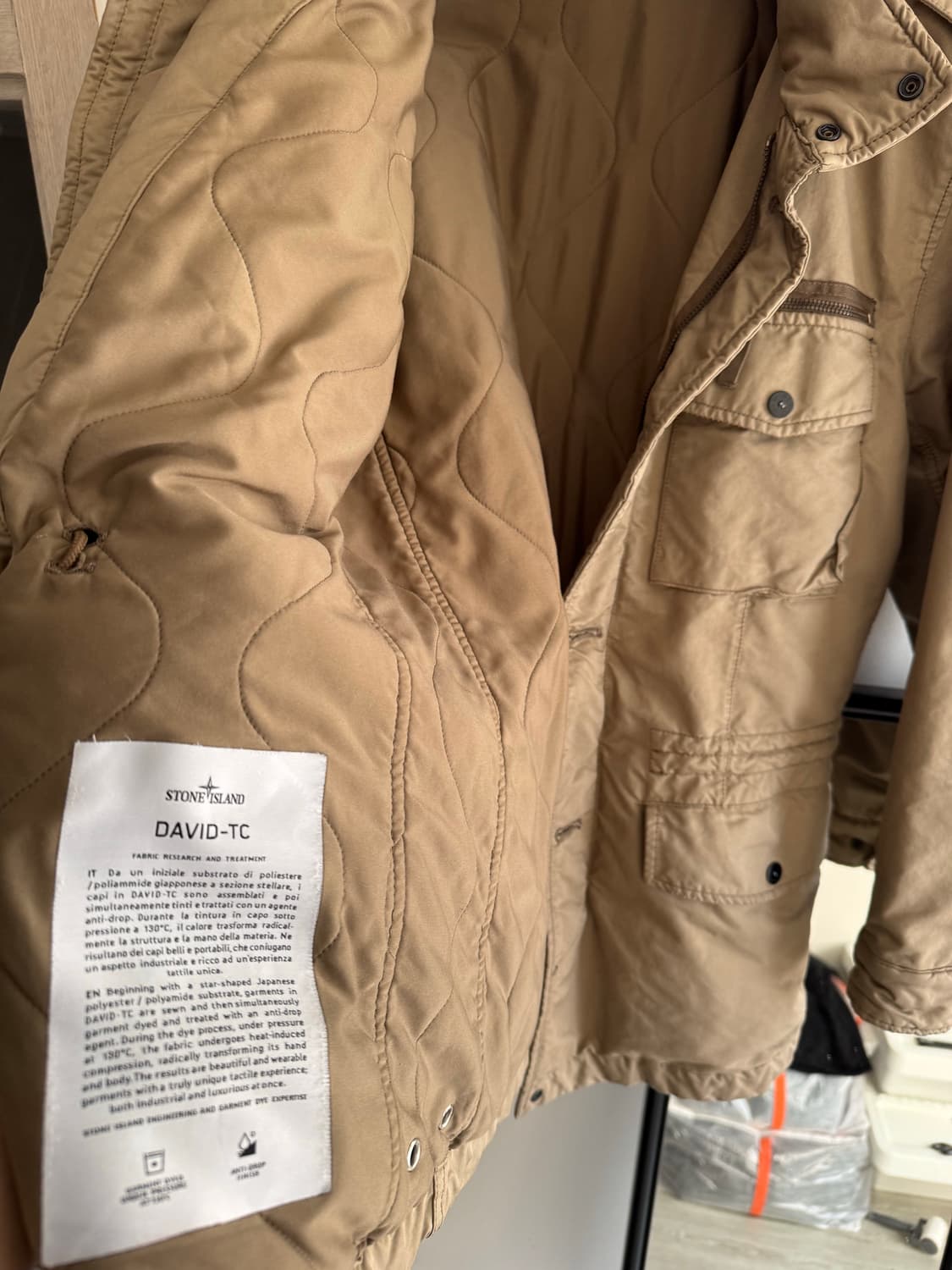 스톤아일랜드 다비드-TC 필드자켓 상품이미지8