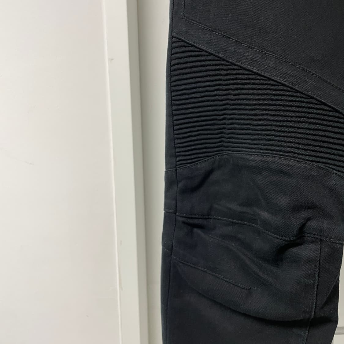 발망 바이커 팬츠 블랙 32 상품이미지4