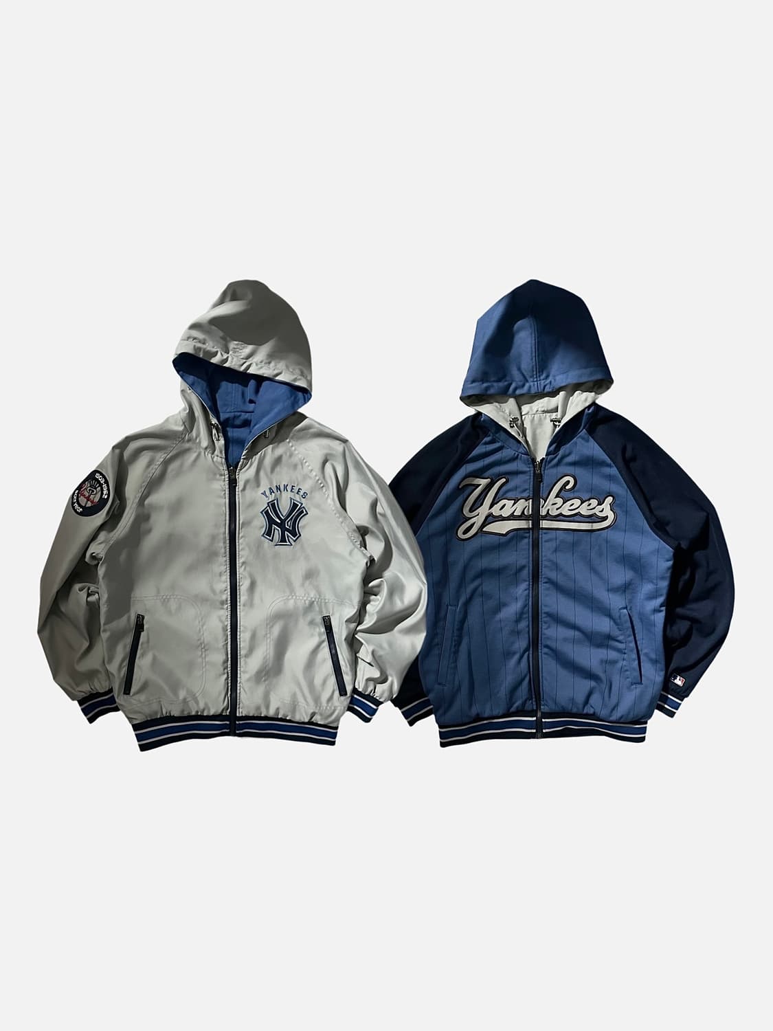 MLB 뉴욕양키즈 리버서블 후드집업 야구점퍼 바람막이 상품이미지1