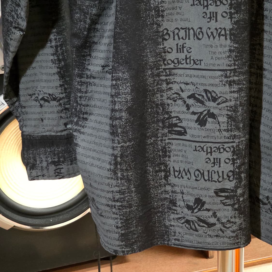 JPN 펑크 큐빅 코르셋 웨스턴 셔츠 집업 상품이미지7