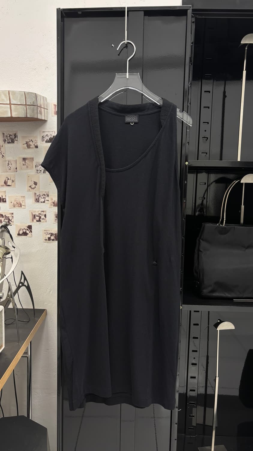 DIESEL asymmetric button detail sleevele 상품이미지2