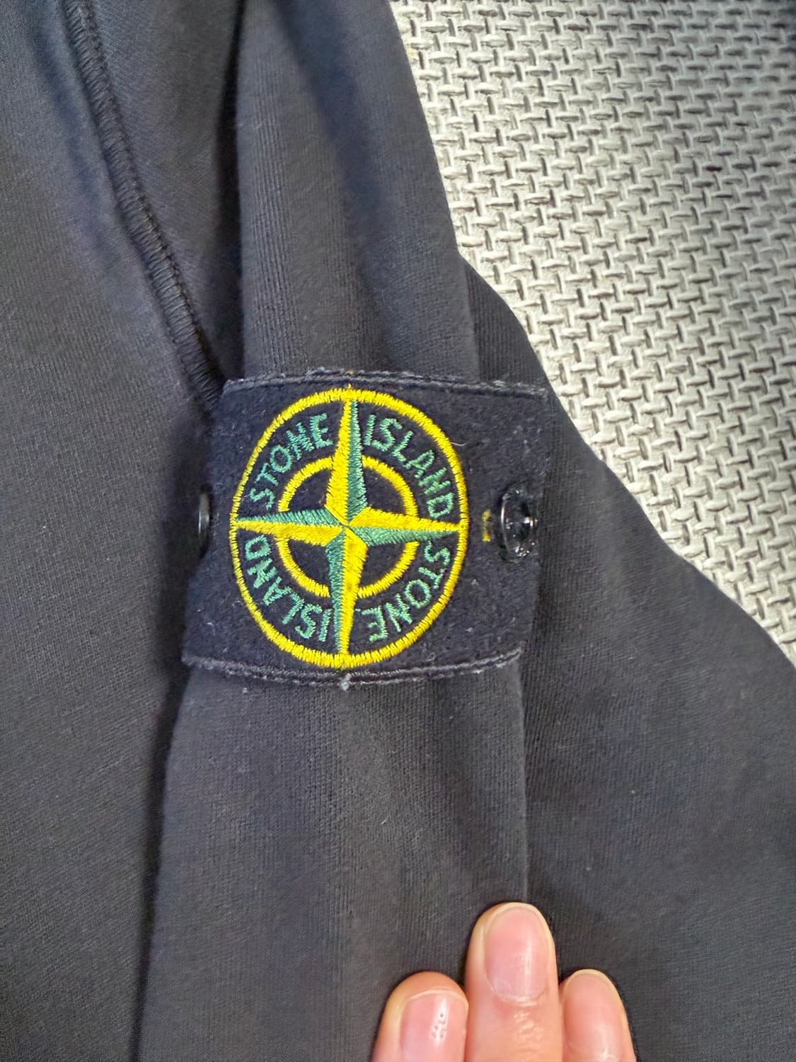 25ss/nfc태그 스톤아일랜드 맨투맨 L블랙 상품이미지2