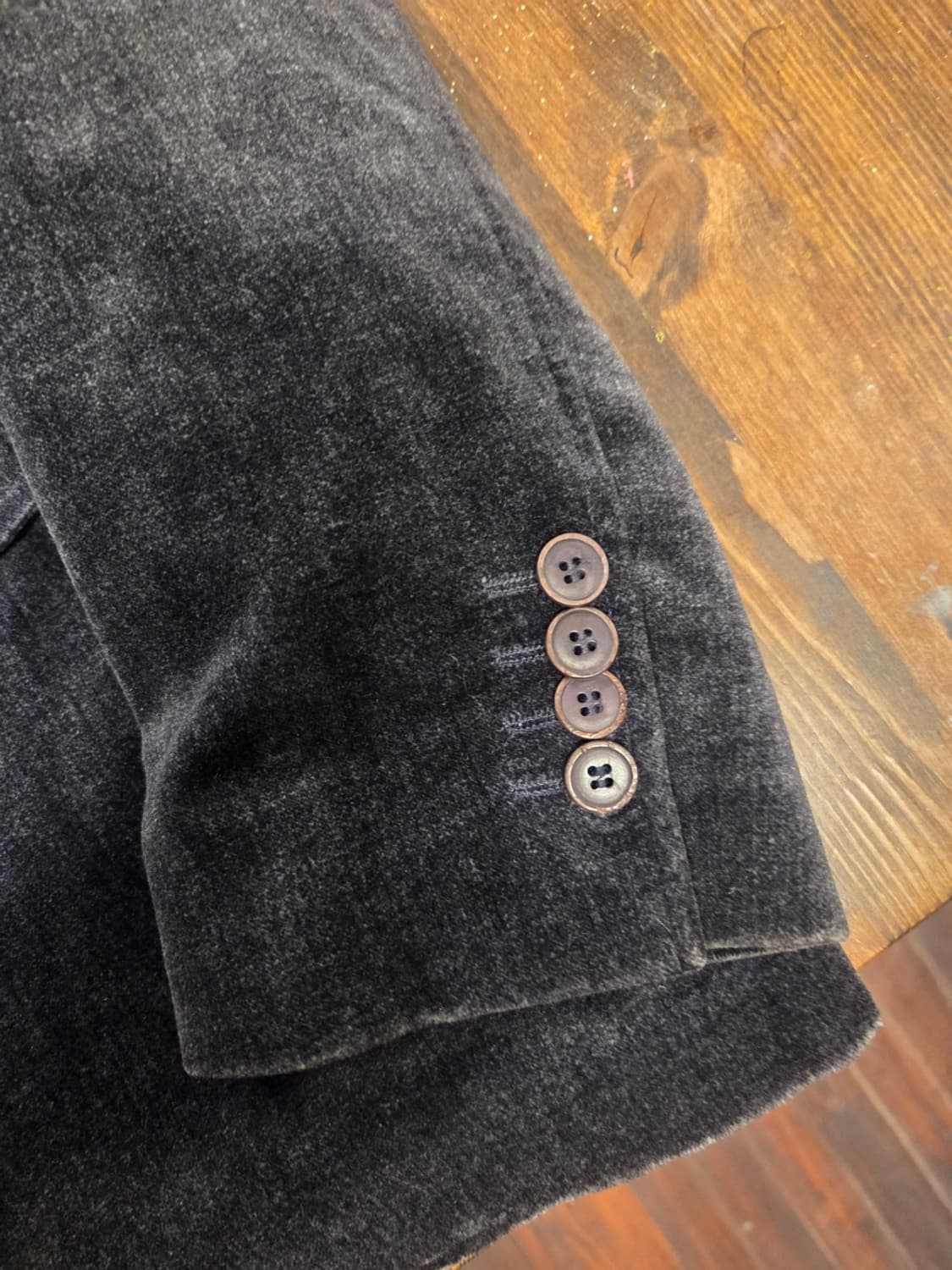 아르마니 꼴레지오니 벨루어자켓 상품이미지5