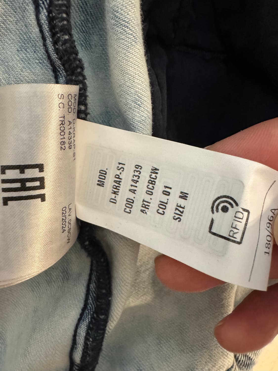 디젤 데님 봄 자켓 Oval D 상품이미지4