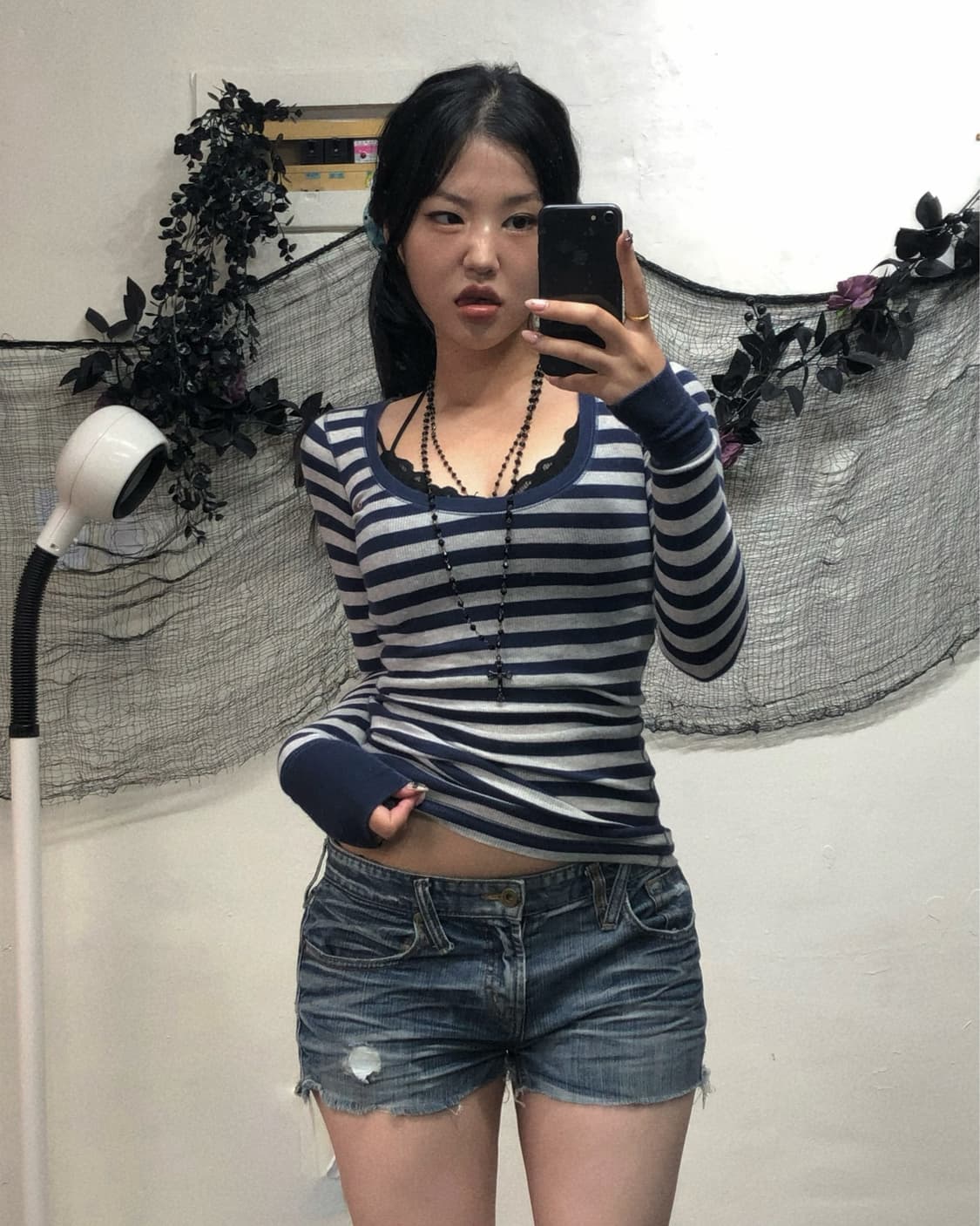 홀리스터 딱붙 숏팬츠 코디 세트 상품이미지1