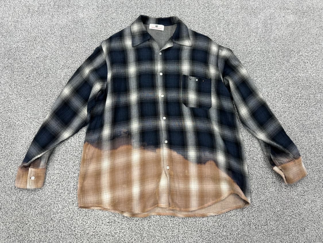 RSSC RIVET DYED 체크셔츠 상품이미지1