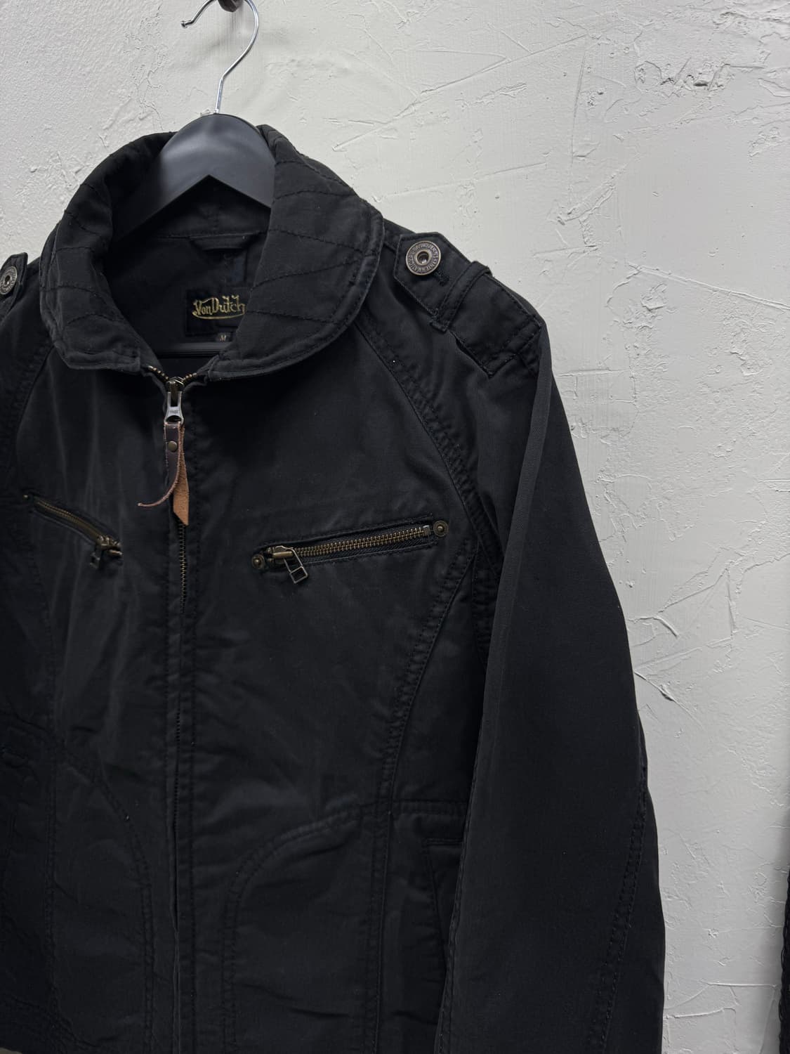 Von dutch 00s y2k gimmick rider jacket 상품이미지5