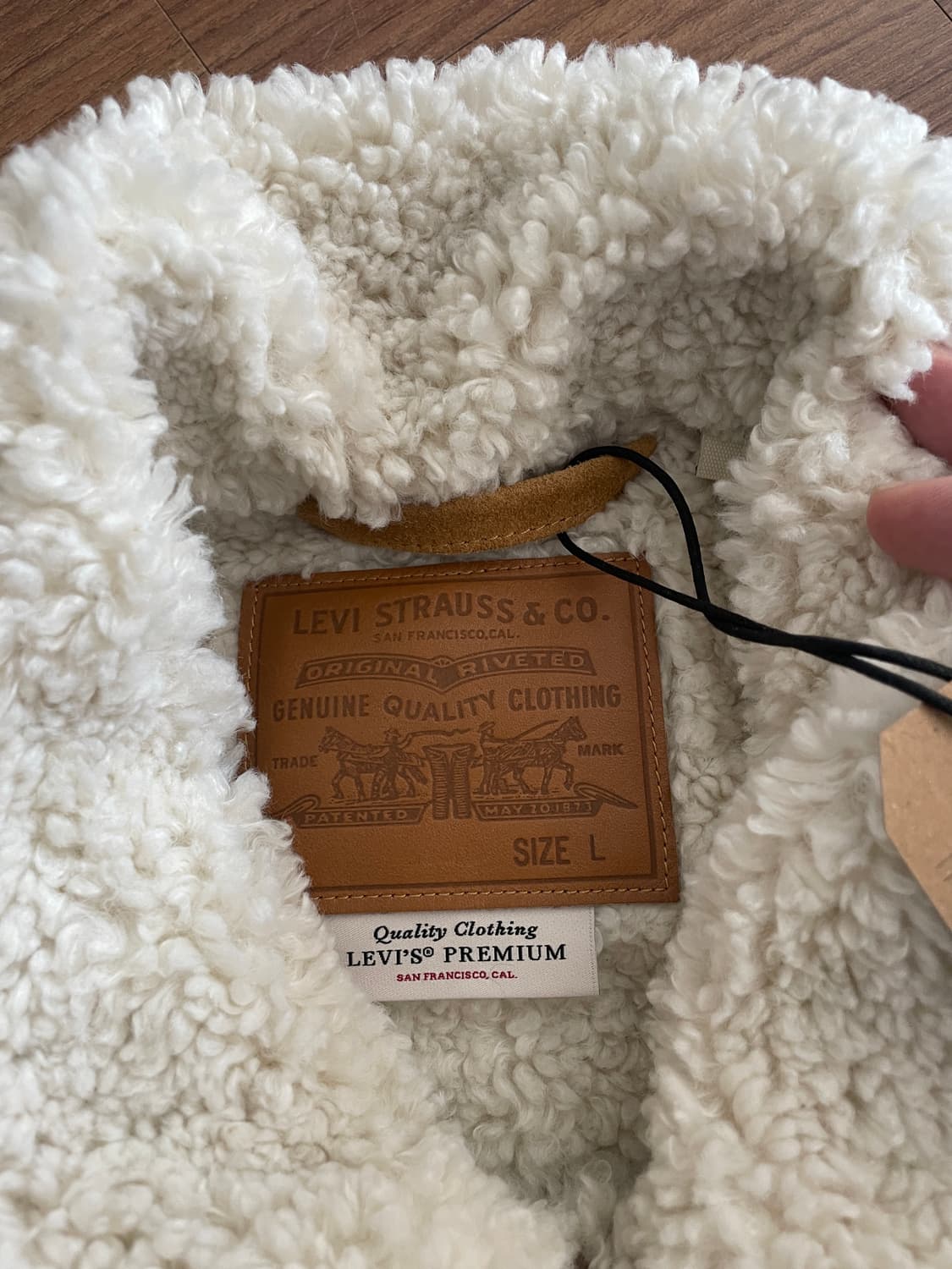 리바이스 스웨이드 트러커 자켓 상품이미지4