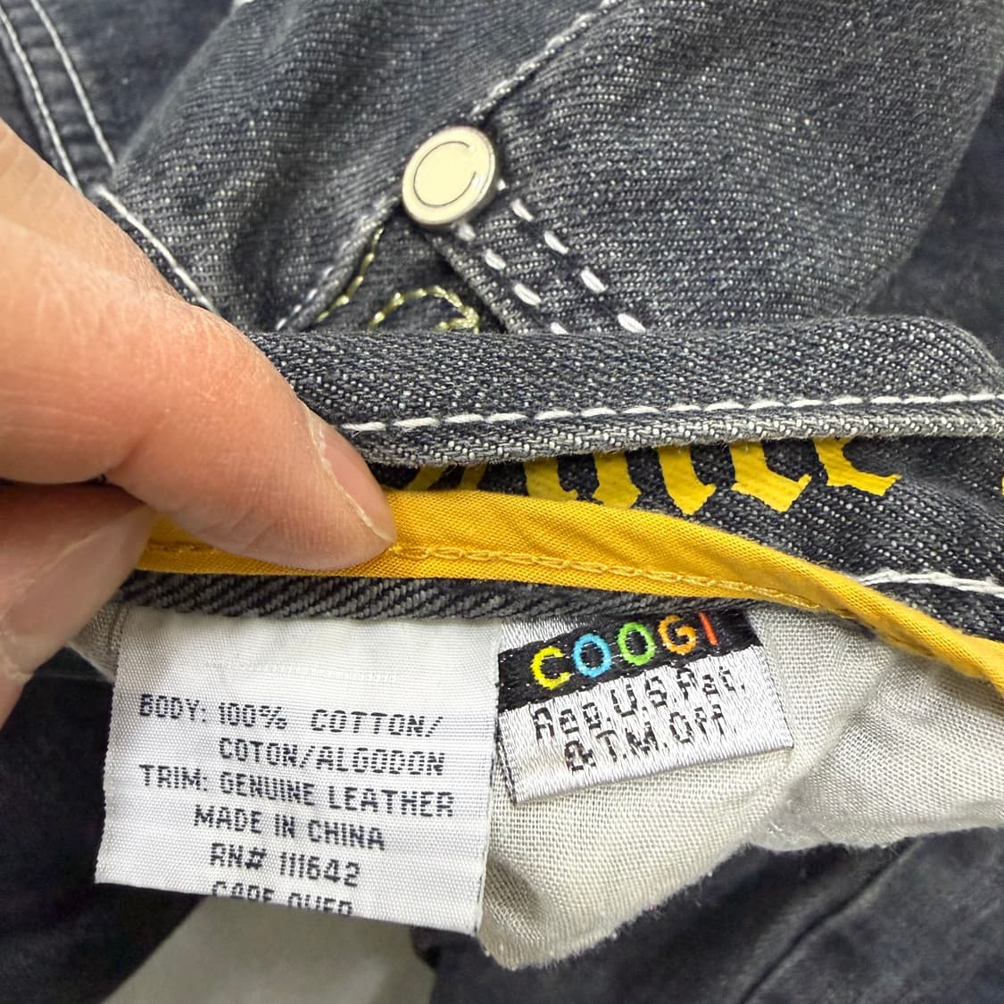 W36 쿠지 리미티드 에디션 데님팬츠 0325T 상품이미지5